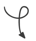 arrow pointing down